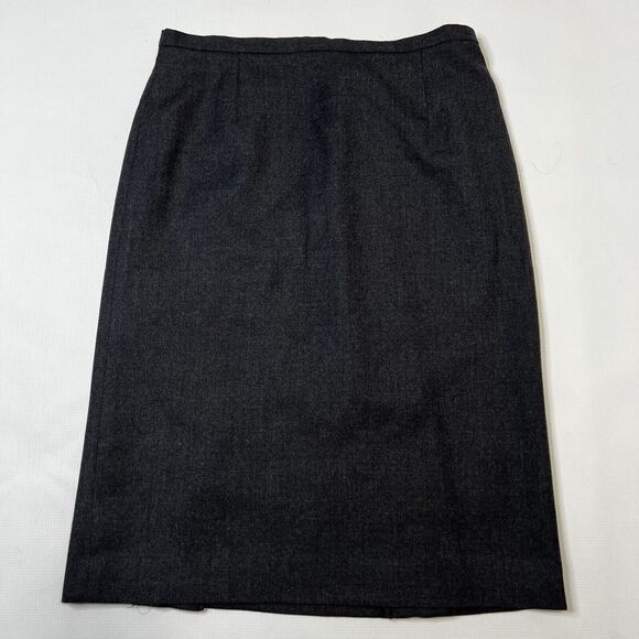 Vtg Pendleton Long Skirt Size 10 100% Virgin Wool Front Pleats Made In USA - Picture 1 of 9